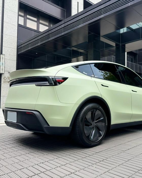 Tesla 變色龍卡其綠