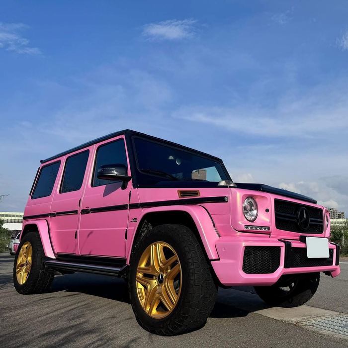 Benz G63・鑽石金砂粉