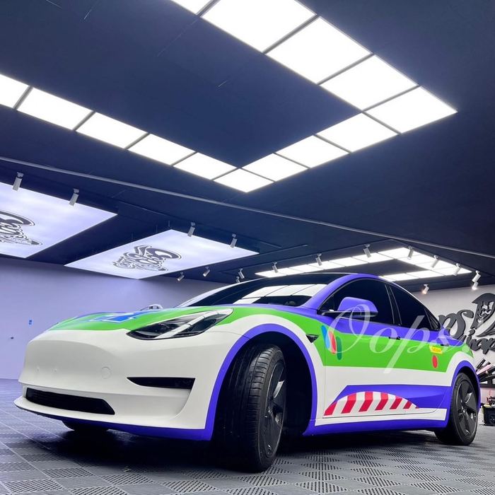 Tesla Model 3・全車彩繪客製輸出